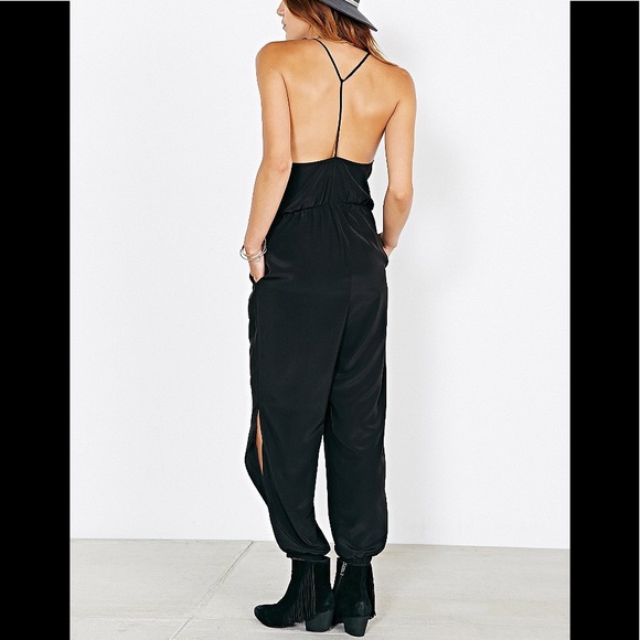 Cope Women's Black Parachute Pant Jumpsuit - Picture 3 of 14
